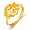Hot~Promation best selling yellow gold ring(YGR0020)