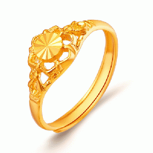 2011 Fashionabale yellow gold wedding ring  