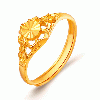 2011 Fashionabale yellow gold wedding ring  