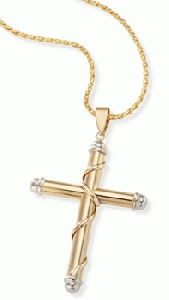 2012 Sparking 18k gold cross  pendant  jcx002