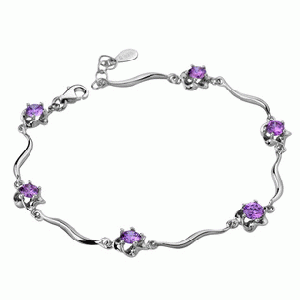 Wholesale  Charming 925 Sterling Silver Bracelet 