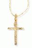 2012 Sparking 21k gold cross  pendant  jcx003